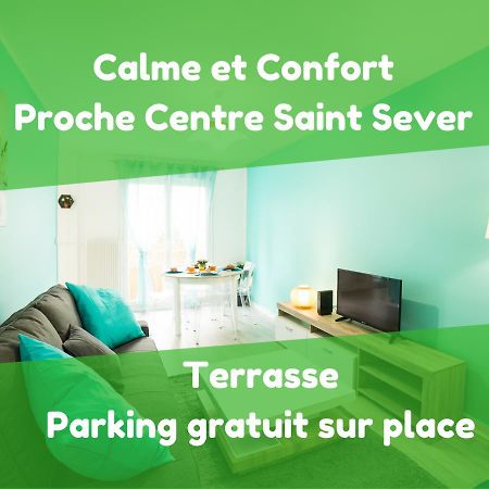 Le Cottage Flaubert Rouen Exterior foto